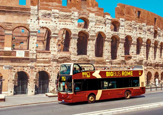 Rome: Big Bus Hop-on Hop-off Open-Top Sightseeing Tour